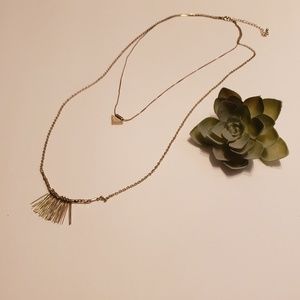 Yellow Gold Layered Necklace